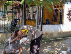 PEDULI SESAMA || BHABINKAMTIBMAS KELURAHAN SUKA RAMAI BERIKAN BANSOS KEPADA WARGA BINAAN