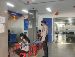 Polres Binjai Unit Pam Obvit laksanakan giat patroli sambang objek vital guna cegah terjadinya tindak pidana di wilayah hukum Polres Binjai