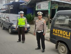 Kegiatan pelaksanaan Polsek Binjai Kota lakukan Ops Yustisi cegah terjadinya penyebaran virus corona serta memberikan masker gratis kepada masyarakat