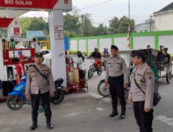Pers Polsek Binjai barat melaksanakan patroli meminimalisir terjadinya tindak pidana yang ada di wilayah hukum Polsek Binjai Barat