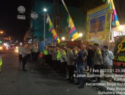 POLRES BINJAI AMANKAN PERAYAAN RITUAL MAHA PUJA THAIPUSAM  KE – 143