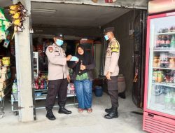 Polsek Binjai Timur melaksanakan kegiatan berupa Oprasi Yustisi serta upaya pencegahan Penyebaran virus covid-19