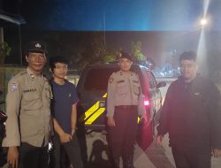 ANTISIPASI TINDAK KEJAHATAN, POLSEK BINJAI BARAT PATROLI SASAR PEMUNGKIMAN PENDUDUK DAN AKTIVITAS MASYARAKAT
