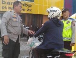 Polsek Binjai Utara memberikan himbauan kepada masyarakat guna mencegah terjadinya tindak pidana