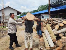 BHABINKAMTIBMAS SAMBANGI WARGA BINAAN, SAMPAIKAN PESAN KAMTIBMAS