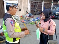 Polsek Binjai Kota laksanakan Oprasi Yustisi tentang Pencegahan Penyebaran Virus Corona  guna memberi himbau kepada masyarakat agar tetap menerapkan prokes