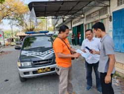 Polsek Binjai Kota melaksanakan Oprasi Yustisi tentang Pencegahan Penyebaran Virus Corona  guna memberi himbau kepada masyarakat agar tetap menerapkan prokes