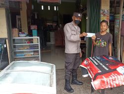 Polsek Binjai Timur melaksanakan kegiatan program Oprasi Yustisi serta upaya pencegahan Penyebaran virus covid-19