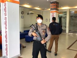 Kegiatan yang dilaksanakan oleh Unit Satuan Samapta melaksanakan patroli sambang objek vital guna mencegah terjadinya tindak pidana lainnya