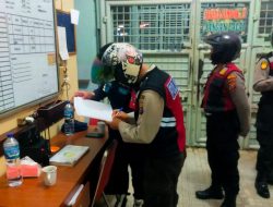 PATROLI MALAM SAT SAMAPTA MELALUI UNIT PAM OBVIT POLRES BINJAI , SAMBANGI LAPAS KELAS II A BINJAI