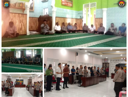 POLRES BINJAI RUTIN LAKSANAKAN BINROHTAL BAGI PERSONEL UNTUK TINGKATKAN KEIMANAN