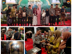 BERJALAN SUKSES, KAPOLSEK BINJAI UTARA HADIRI PENUTUPAN MTQ KE -54 TINGKAT KECAMATAN