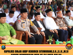KAPOLRES BINJAI HADIRI PEMBUKAAN MTQ KE 54 KOTA BINJAI