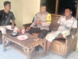 BHABINKAMTIBMAS DESA MANCANG MENOLAK ADANYA PERJUDIAN DIDESA BINAAN