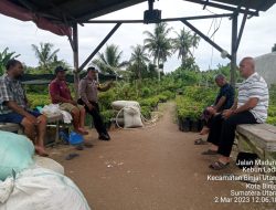 AIPTU JULIANTO TANGKAL PEREDARAN JUDI DI DESA BINAN