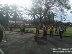 BHABINKAMTIBMAS DESA SELAYANG  AIPTU SUPERI TURUT SERTA DALAM KURVE MASJID RAYA KEJERUAN