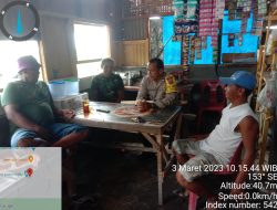 BHABINKAMTIBMAS KELURAHAN TUNGGURONO AJAK ORANG TUA PANTAU RUANG GERAK ANAK