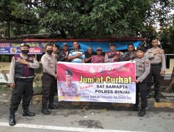 Sat Samapta Melaksanakan Jumat Curhat