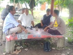 GANDENG LAPISAN MASYARAKAT, AIPDA KIKI SURYA SYAHPUTRA BERTEKAD BERANTAS PERJUDIAN DAN PEREDARAN NARKOBA DI DESA BINAAN