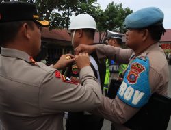 Polres Binjai Bersama Instansi Terkait Laksanakan Apel Gelar Pasukan Ops Keselamatan Toba-2023
