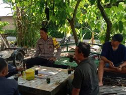 AIPDA KIKI SURYA SYAHPUTRA BHABINKAMTIBMAS KELURAHAN SUMBER MULYO REJO MELAKSANAKAN DDS /SAMBANG DESA BINAAN