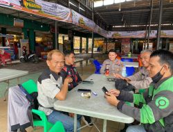 SAT BINMAS POLRES BINJAI SAMBANG DAN SILATURAHMI KE KOMUNITAS OJEK ONLINE KOTA BINJAI
