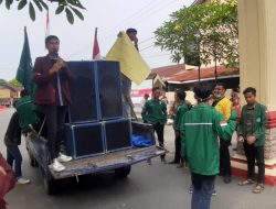 POLRES BINJAI AMANKAN AKSI UNRAS TERKAIT KEBERADAAN HOTEL NON-SYARIAH DI KOTA BINJAI