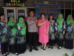 BHAYANGKARI CABANG BINJAI MEMPERINGATI HUT YKB KE-43 TAHUN 2023 DENGAN KEGIATAN MARKET DAY