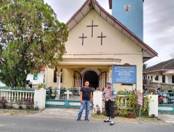 KEHADIRAN PERSONIL POLSEK BINJAI CIPTAKAN SITUASI YANG AMAN DAN NYAMAN SEPANJANG KEGIATAN IBADAH