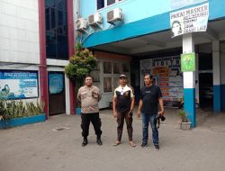 POLSEK BINJAI KOTA GELAR ANGGOTA PADA GEREJA , AMANKAN KEGIATAN IBADAH.