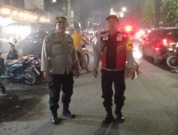 PATROLI MALAM POLSEK BINJAI UTARA TINGKATKAN KEKONDUSIFAN WILAYAH HUKUM