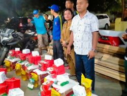 DINAS SOSIAL KOTA BINJAI SERAHKAN BANTUAN LOGISTIK KEPADA WARGA ASPOL TANGSI TERDAMPAK BENCANA PUTING BELIUNG