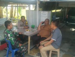 BHABINKAMTIBMAS DESA SAMBIREJO SAMBANGI RUMAH PAK KADUS PERERAT SINERGITAS