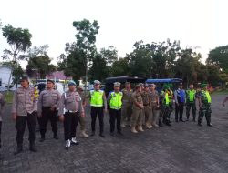 BERPOTENSI MENGGANGGU KAMTIBMAS, GABUNGAN PERSONIL POLRES, KODIM, DISHUB, SATPOL, BUBARKAN AKSI REMAJA PADA ASMARA SUBUH.
