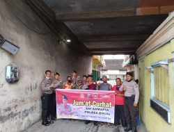 JUMAT CURHAT : KASAT SAMAPTA POLRES BINJAI AKAN TERUS MENINGKATKAN JAM PATROLI ANTISIPASI KENAKALAN REMAJA