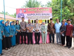 WAKAPOLRES BINJAI TERIMA CURHAT WARGA SEI BINGAI