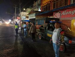 Polsek Binjai Barat Patroli Gabungan Skala Besar Untuk Mengantisipasi Geng Motor, Balap liar, Knalpot Blong dan Antisipasi terjadinya 3 C