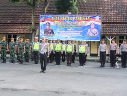 POLRES BINJAI BERSAMA INSTANSI TERKAIT LAKSANAKAN APEL GELAR PASUKAN OPS PATUH TOBA-2023