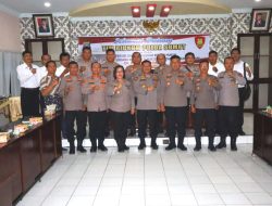 Polres Binjai menerima Kunjungan Kerja TIM Suvervisi dan Penyuluhan Bidang Hukum