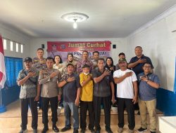 Polres Binjai Jumat curhat di Desa Tandem Hulu II