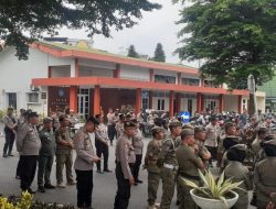 Polres Binjai Amankan Aksi Unras Forum Setia Bersatu