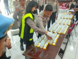 Polres Binjai Bekerjasama Dengan Rumah Sakit Bhayangkara Medan Cek Urine Terhadap Personil Polri