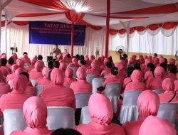 Kapolres Binjai Bersama Ketua Bhayangkari, Melaksanakan Tatap Muka Bersama Bhayangkari