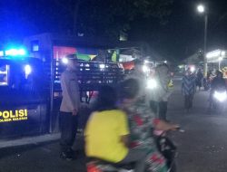 Patroli blue light patrol Polres Binjai dan jajaran ciptakan rasa aman dan nyaman di area publik.