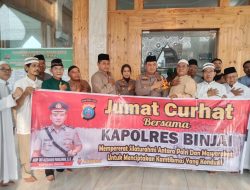 Wakapolres Binjai Melaksanakan Kegiatan Jumat Curhat