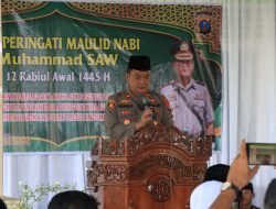 Polres Binjai Sambut Peringatan Maulid Nabi Besar Muhammad SAW tahun 1445 H /2023 M