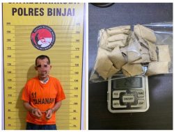 Saat Asik Bungkus Daun Ganja Kering Seorang Laki-Laki Ditangkap Di Rumahnya