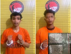 Satnarkoba Polres Binjai Tangkap 2 Pengedar Narkoba, 180 Butir Pil Ekstasi Diamankan
