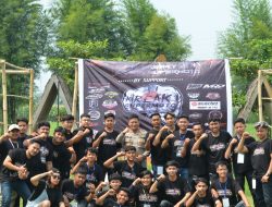 Kapolres Binjai Rayakan Anniversary ke 2 Komunitas Motor Kreak Supermoto