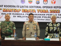 Polres Binjai Melaksanakan Rapat Koordinasi Lintas Sektoral Operasi Kepolisian Terpusat Mantap Brata Toba 2023-2024